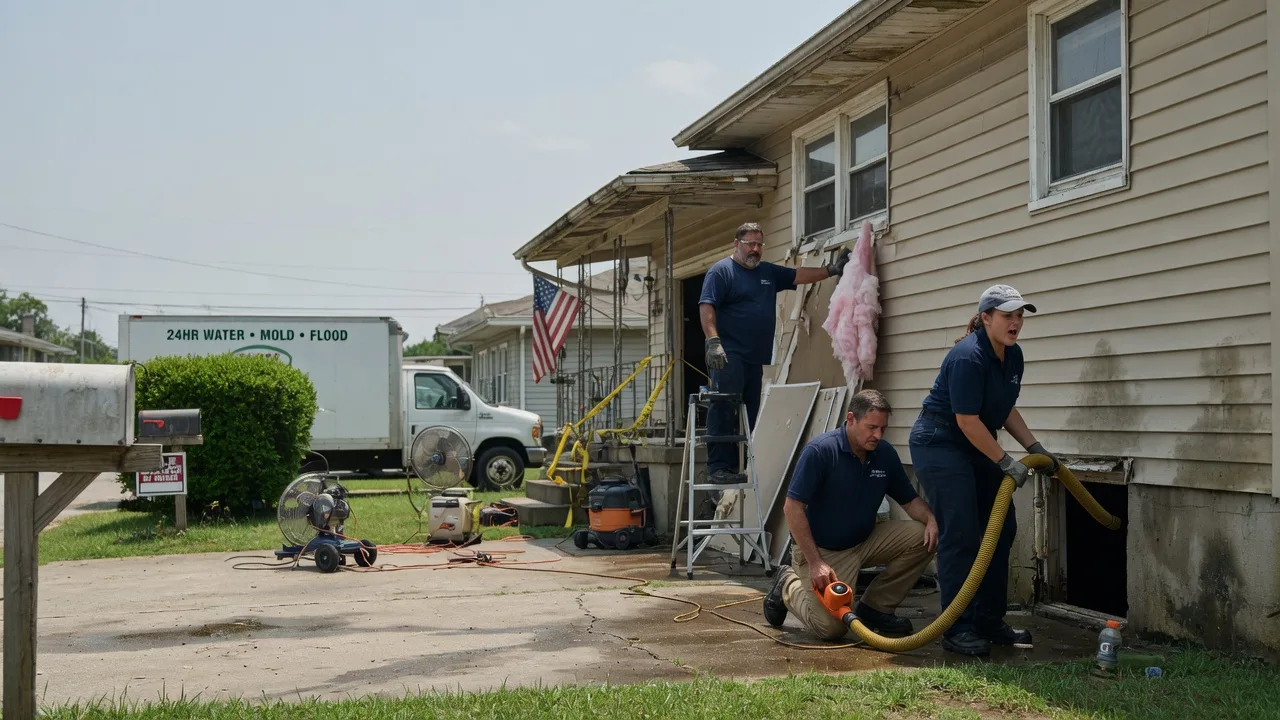 Water Damage Repair in Niota, TN near me